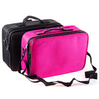 Cosmetic bag partition multi-layer multi-functional large capacity cosmetic box portable wash and gargle bag JJQ-060